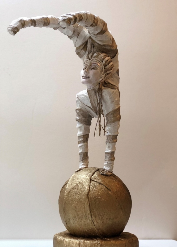 Sculpture  Elysium I by artist Elizabeth Yarie